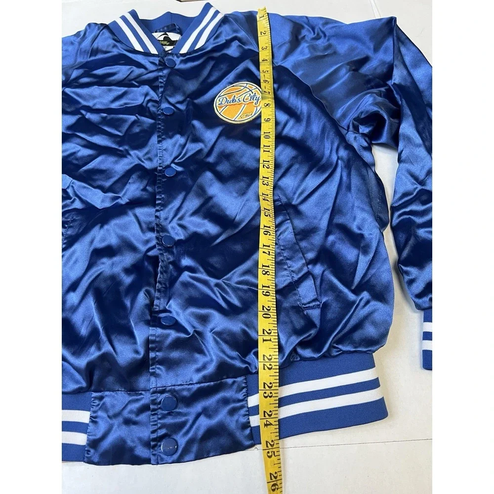 Dubs City Warriors Retro Upcycled Varsity Jacket Men's M K May